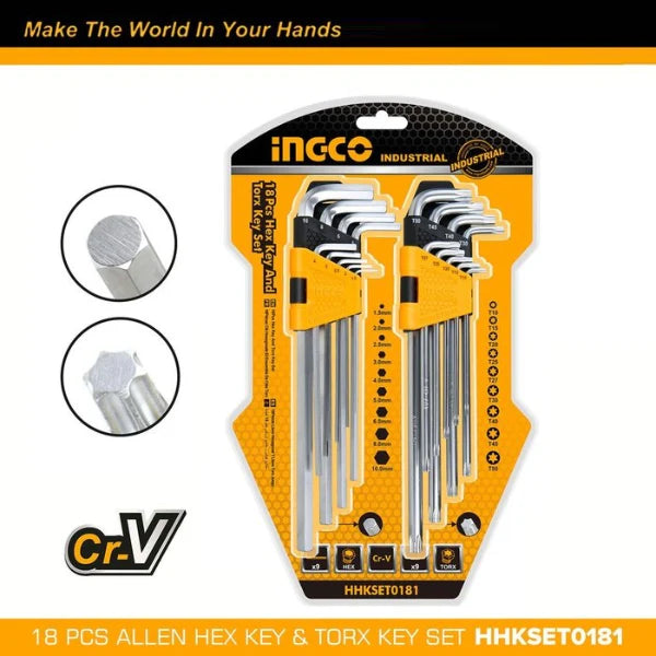 Ingco-18-Pcs-hex-key-and-torx-key-set-HHKSET0181-Marvi_sons-1